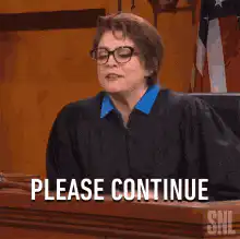 SNL Judge Please Continue