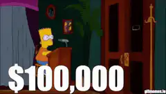 Bart Simpson and Bitcoin Homer
