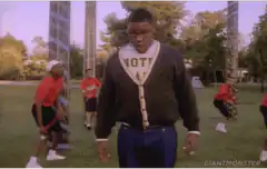 Mr. T on the field