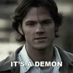 It's a demon