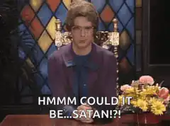 Maude questioning if it's Satan