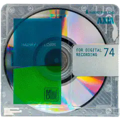 Various MiniDisc cases and discs