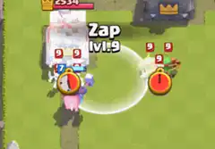 Zap spell level 9 gameplay