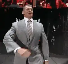John Cena entrance with glitch effect