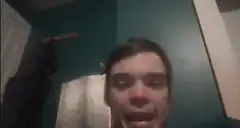 Man screaming then screen goes black