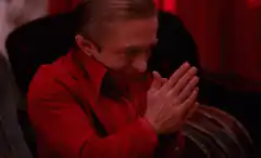 Hannibal Lecter praying