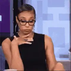 Jada Pinkett Smith shrugging