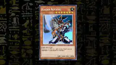 Blader Notavel card