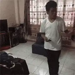 Man falls down and gets treated by a nurse