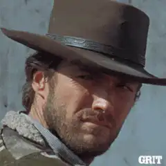 Clint Eastwood tipping his hat