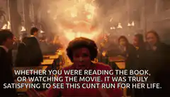 Madam Malkin runs from exploding shop