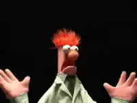 Dr. Bunsen Honeydew shrugging