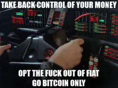 Take Back Control Of Your Money Go Bitcoin Only