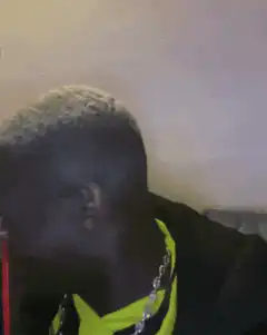 Man laughing hysterically