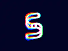 Rainbow glitch number 5