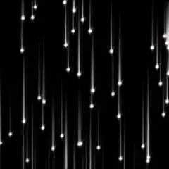 white light streaks falling