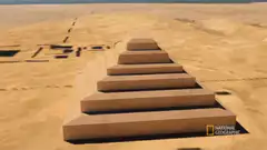 Step pyramid construction animation