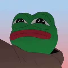 Pepe the Frog crying