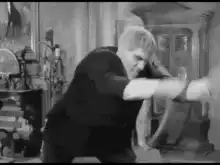Bela Lugosi as Dracula dancing