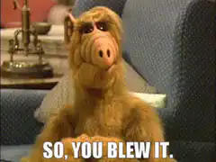 Alf So You Blew It