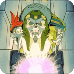 Primes rotating around a glowing orb