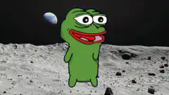 Pepe on the Moon