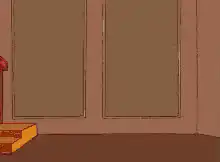 Red Devil Smashing Through Wall