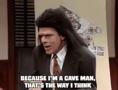 Barney Fife cave man explanation