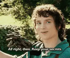 Frodo keeps your secrets