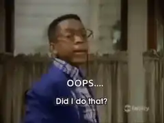 OOPS.... Did I do that?