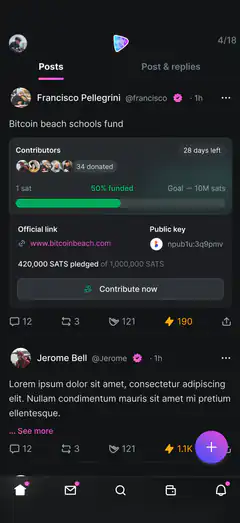 Bitcoin Beach Schools Fund Donation Page