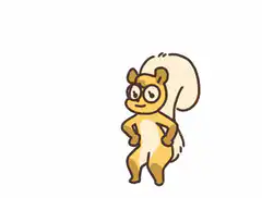 Squirrel dancing it's saturday