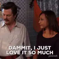 Ron Swanson Dammit I Just Love It So Much