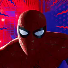 Spider-Man intense stare