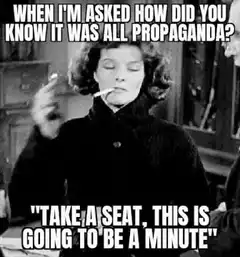 Katharine Hepburn smoking cigarette meme