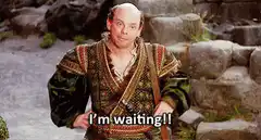 I'm waiting!!