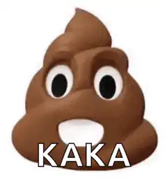 Surprised Poop Emoji Kaka