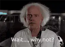 Doc Brown Wait Why Not
