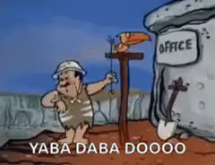 Fred Flintstone Yaba Daba Dooo