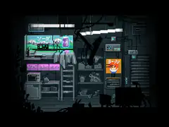 pixel art room window time cycle