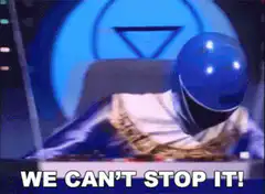 Blue Ranger We Can't Stop It