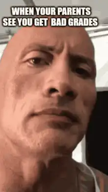 Dwayne Johnson Bad Grades Reaction