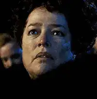 Kathy Bates shocked face God Almighty