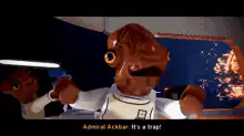 Admiral Ackbar It's a Trap