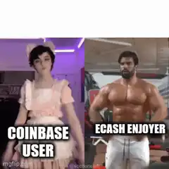Coinbase User vs Ecash Enjoyer