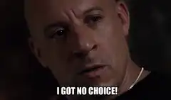 Vin Diesel I Got No Choice