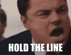 Leonardo DiCaprio Hold The Line