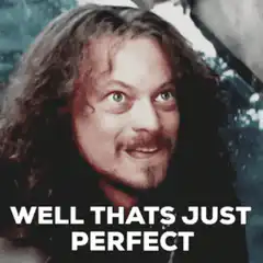 Boromir Well Thats Just Perfect