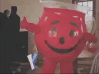 Kool-Aid Man waving