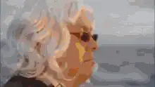 Cool guy playing piano on beach